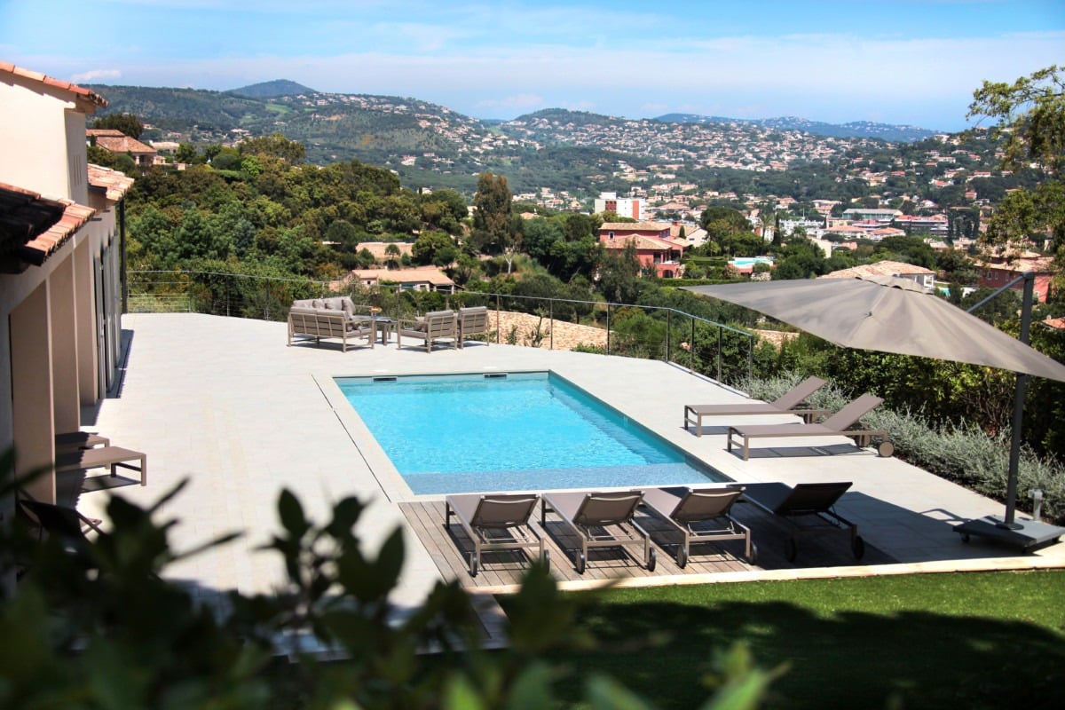 villa met zwembad in Sainte-Maxime