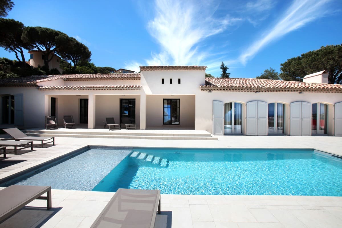 villa met zwembad in Sainte-Maxime