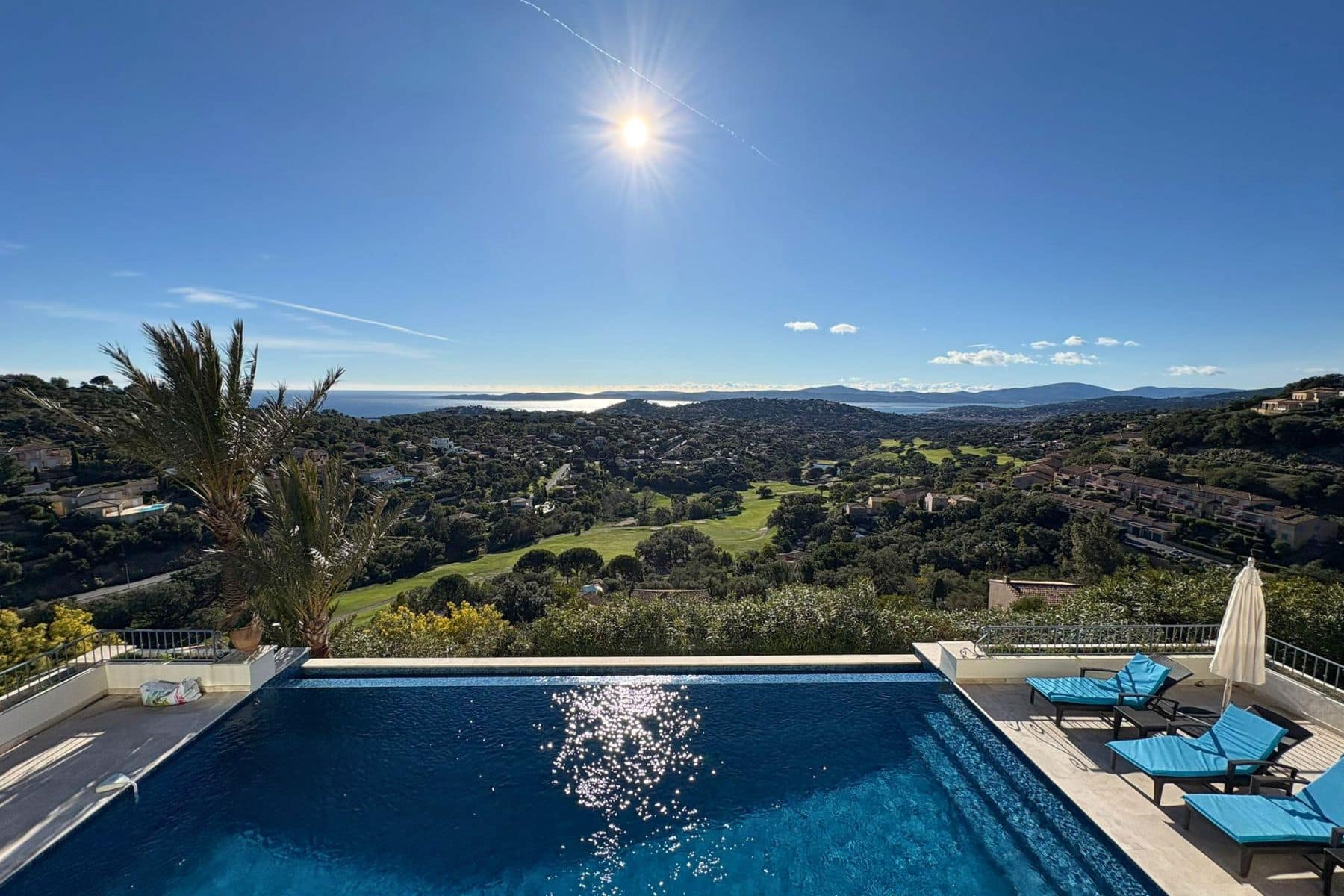 Gerenoveerde vakantievilla Sainte-Maxime met zeezicht en privézwembad Domaine du Golf Côte d'Azur (18)