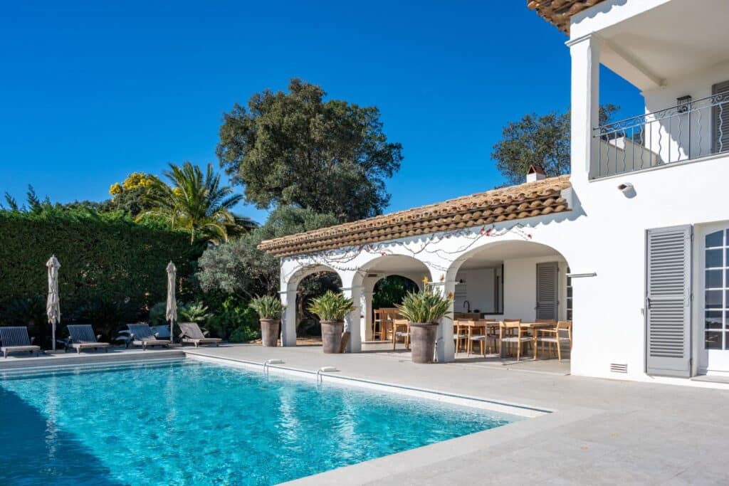 Vakantiehuis met privézwembad Sainte-Maxime - zeezicht - 10 personen - Villa Belle Vue