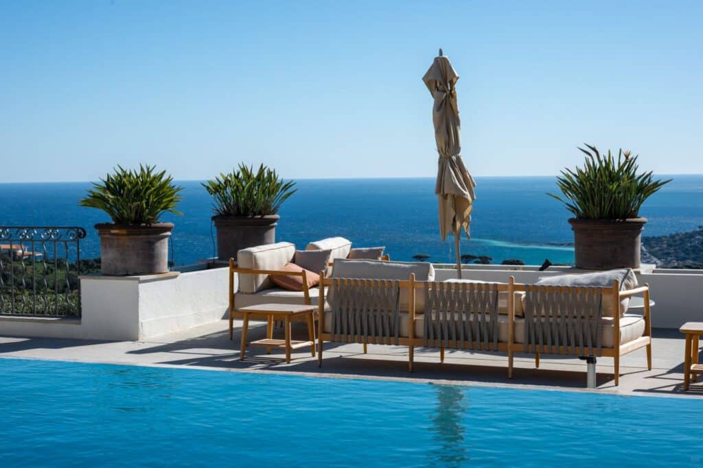 Vakantiehuis met privézwembad Sainte-Maxime - zeezicht - 10 personen - Villa Belle Vue
