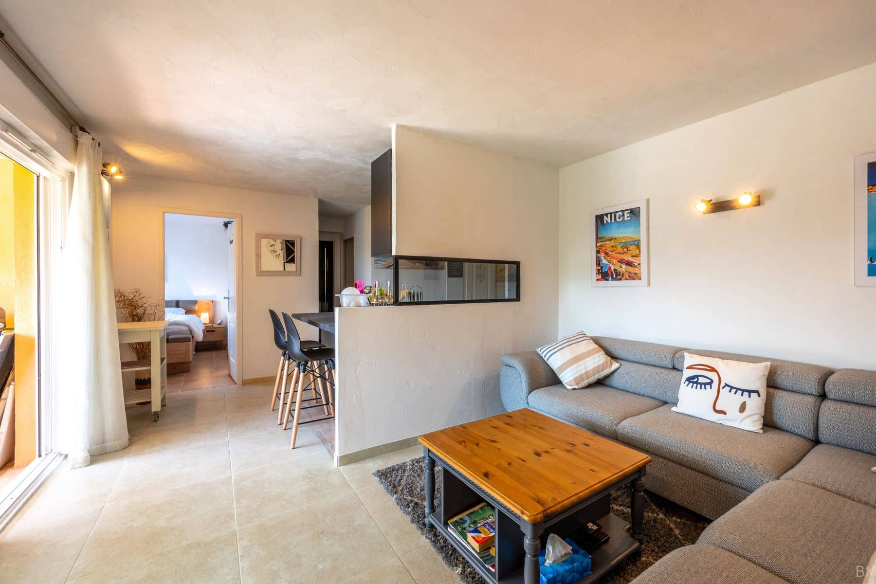 Vakantiehuis Le Rocher d'Azur - Roqebrune-sur-Argens - rustig gelegen appartement aan de Côte d'Azur - 4 personen - gelijkvloers