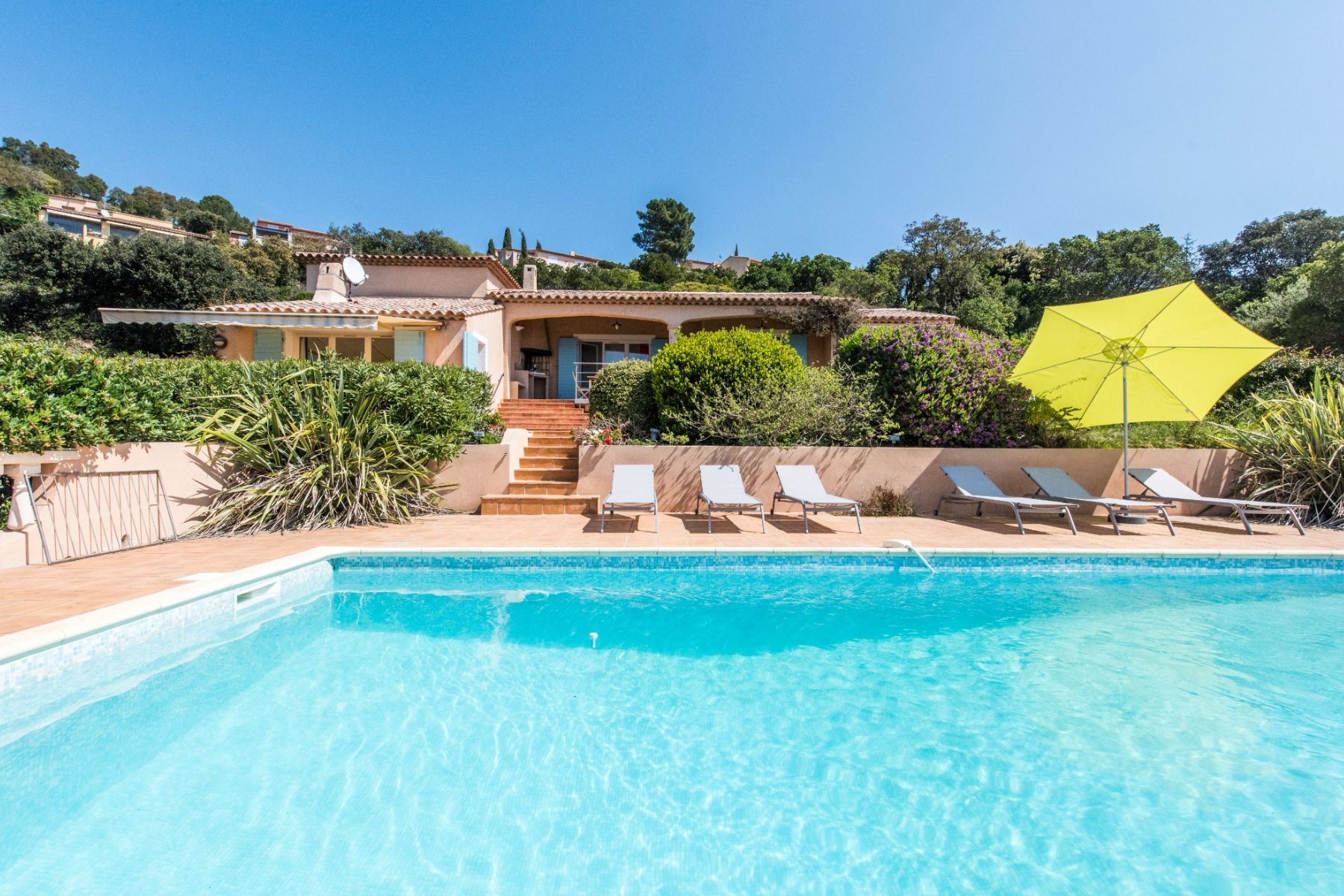 Vakantiehuis Les Issambres met privezwembad voor 8 personen - Villa Bon Coeur - Vakantiewoning Côte d'Azur