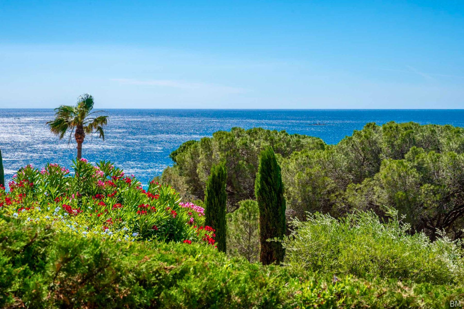 Vakantiehuis Sainte-Maxime met zeezicht en privézwembad - uitzicht op Saint-Tropez - Villa Esther