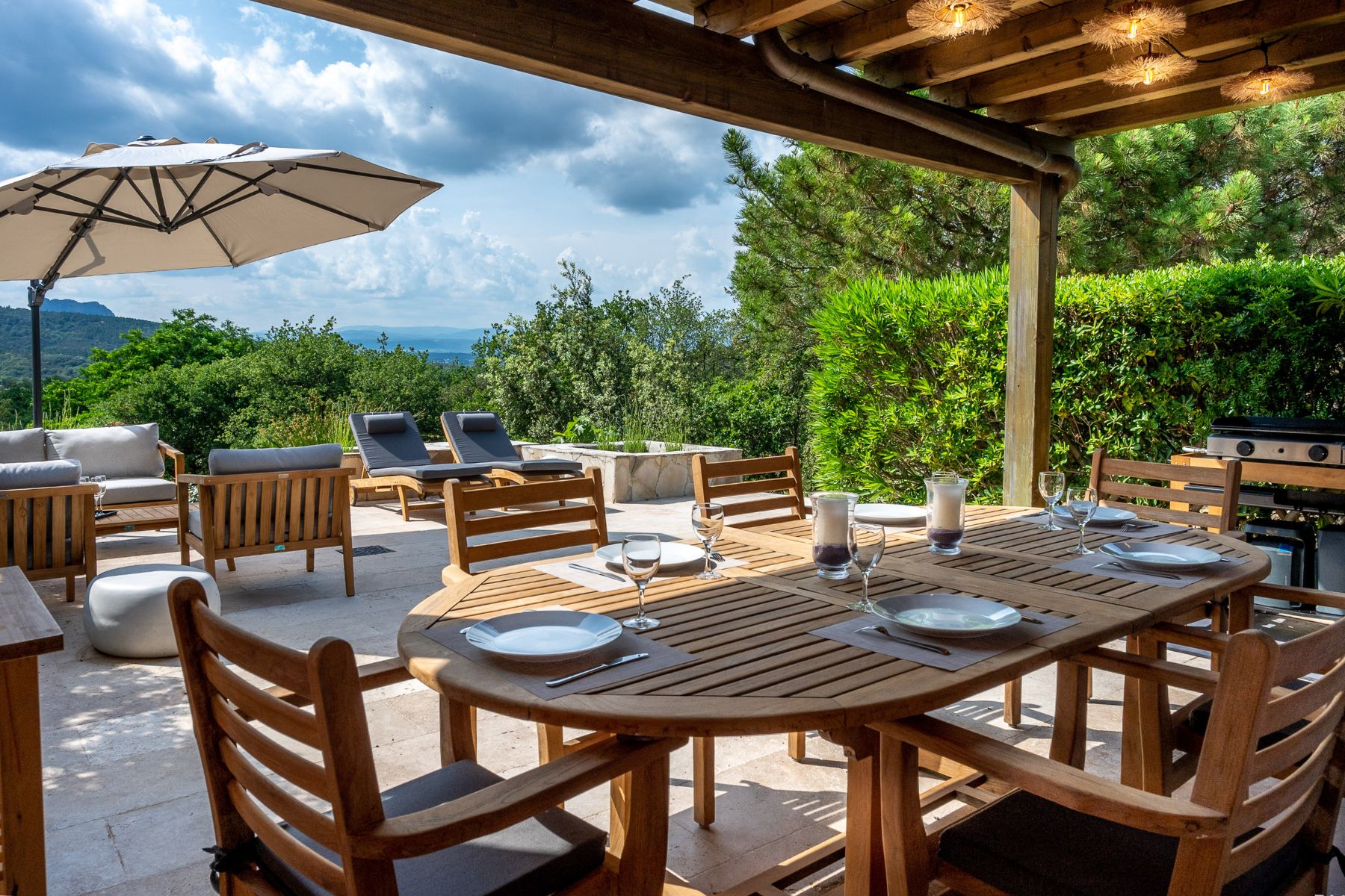 Vakantiehuis met privézwembad Domaine du Golf de Roquebrune - Esprit du Sud - Côte d'Azur - Les 4 Mousquetaires