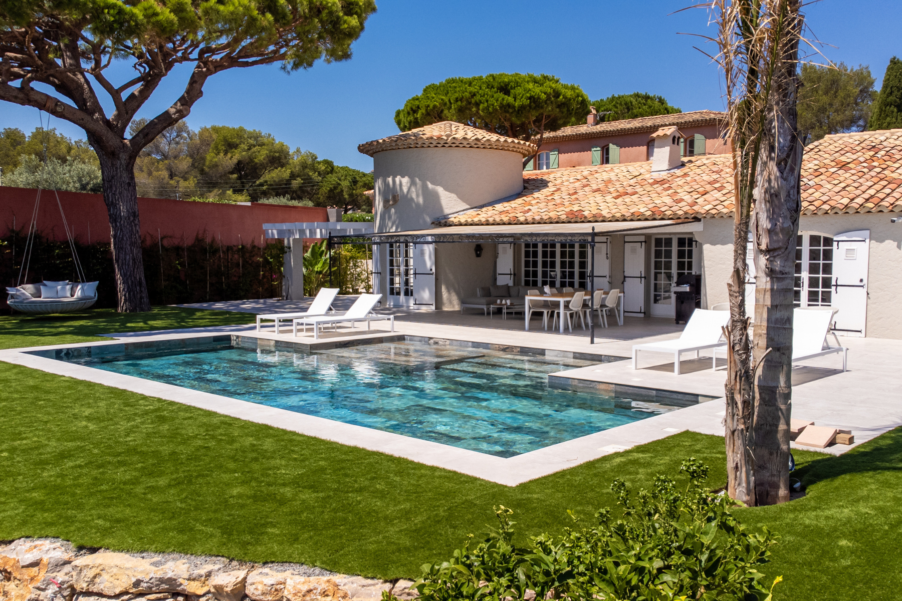 Villa Le Gabian in Sainte-Maxime met privé zwembad - vakantiewoning op wandelafstand van het strand