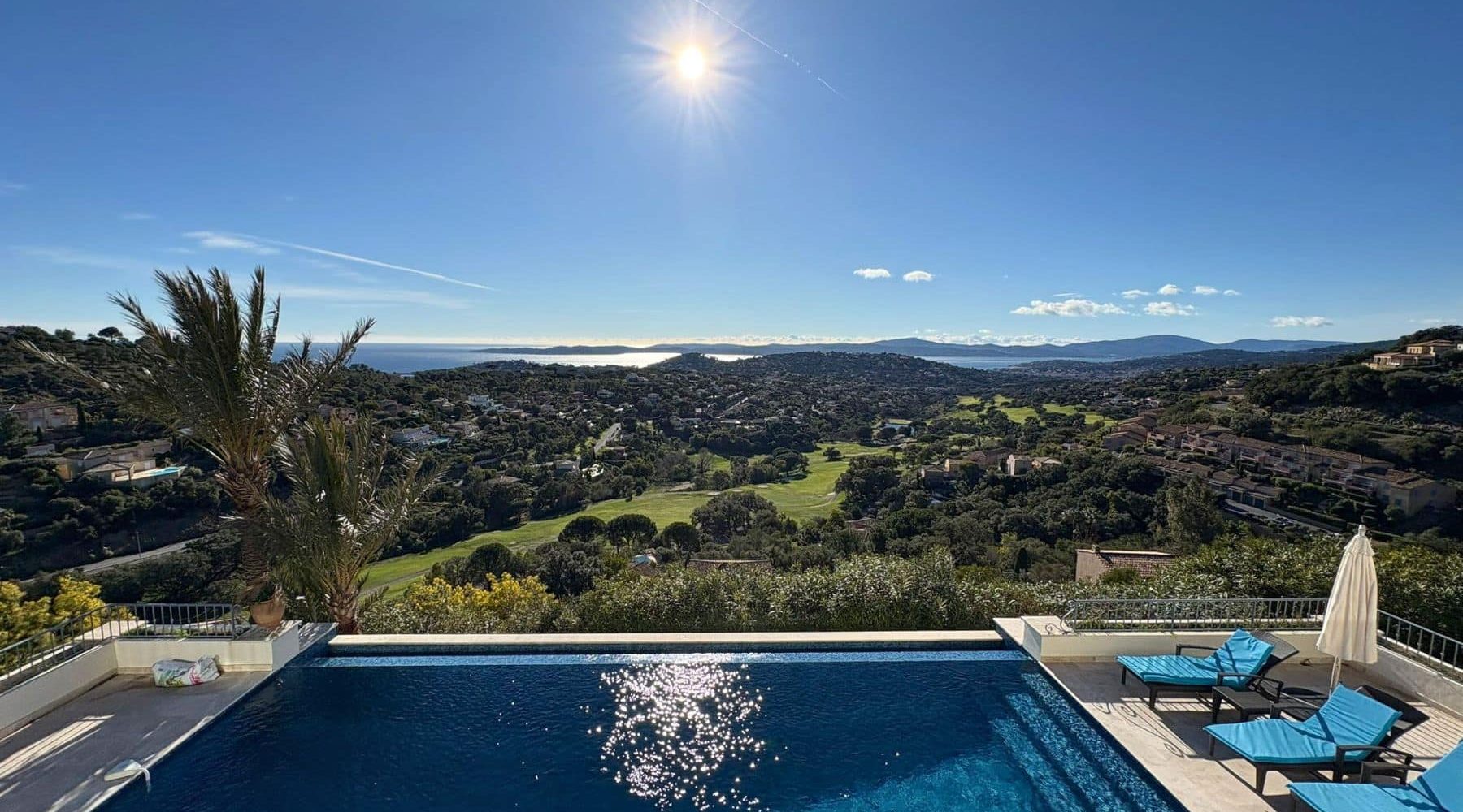 Gerenoveerde vakantievilla Sainte-Maxime met zeezicht en privézwembad Domaine du Golf Côte d'Azur (18)