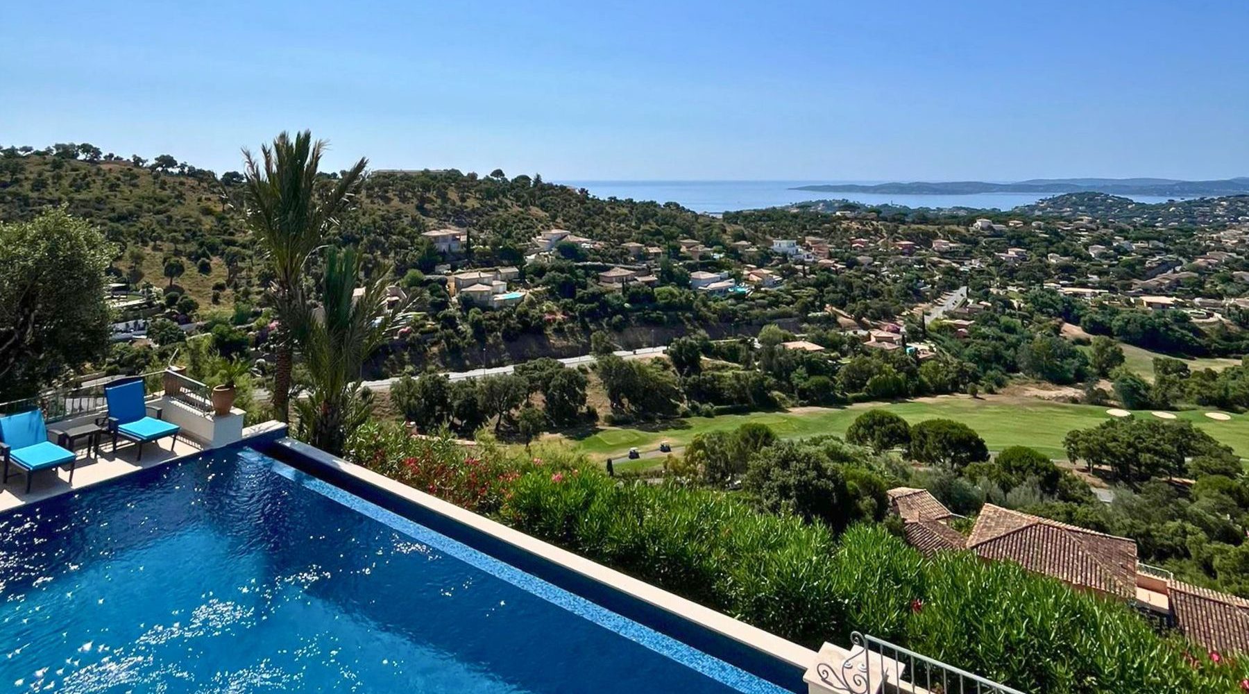 Gerenoveerde vakantievilla Sainte-Maxime met zeezicht en privézwembad Domaine du Golf Côte d'Azur (4)