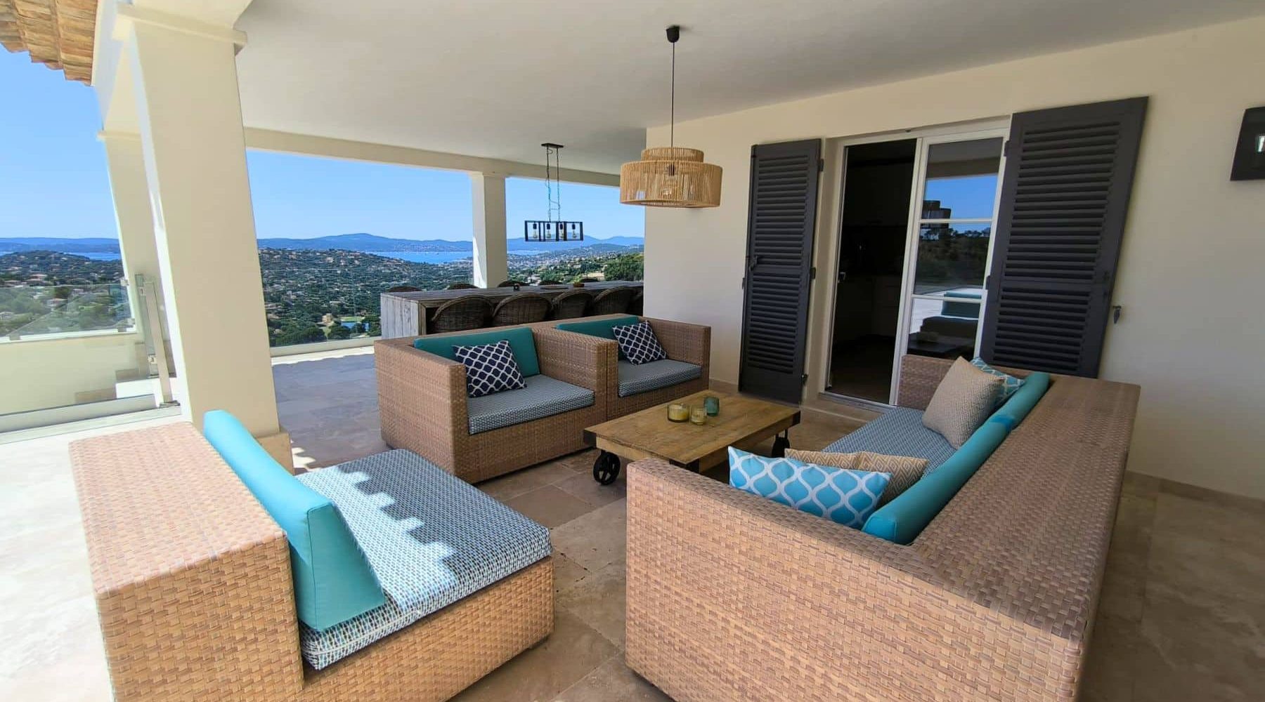 Gerenoveerde vakantievilla Sainte-Maxime met zeezicht en privézwembad Domaine du Golf Côte d'Azur (5)