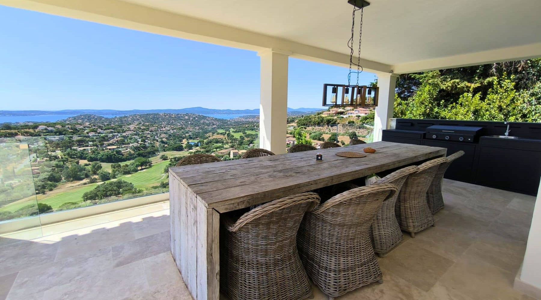 Gerenoveerde vakantievilla Sainte-Maxime met zeezicht en privézwembad Domaine du Golf Côte d'Azur (6)