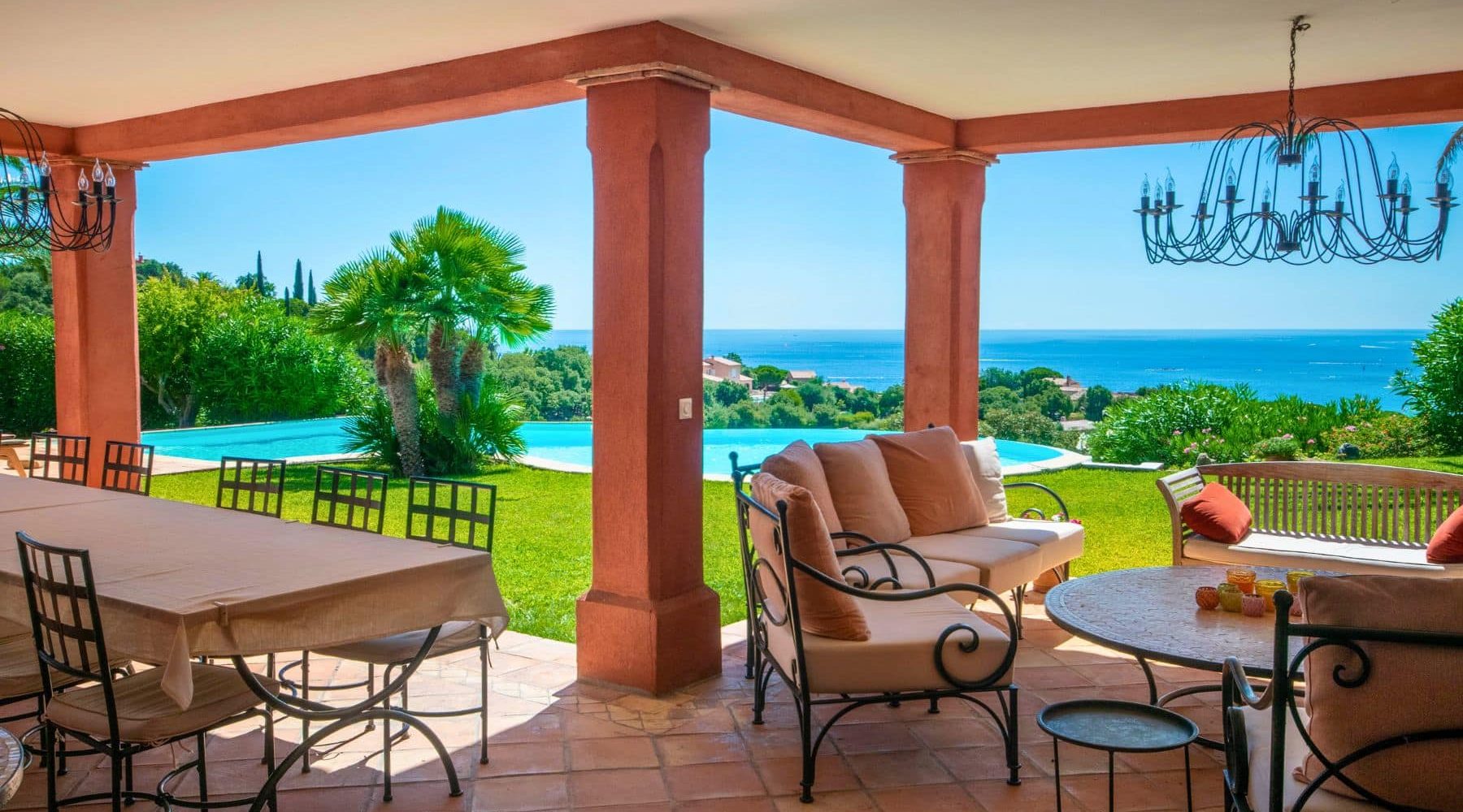 Villa Rouge Sainte-Maxime - 6 slaapkamers, zeezicht, privézwembad - Saint-Tropez (3)